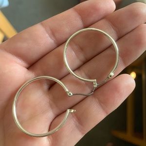 Hoop earrings